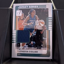 2025 Panini Donruss WNBA Jersey Series Napheesa Collier card #29 Patch 