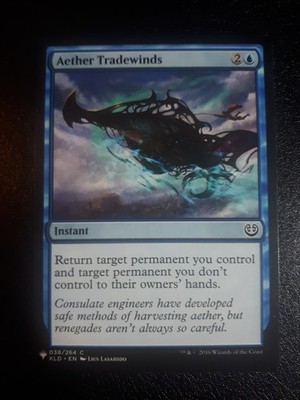 MTG Aether Tradewinds The List NM A8