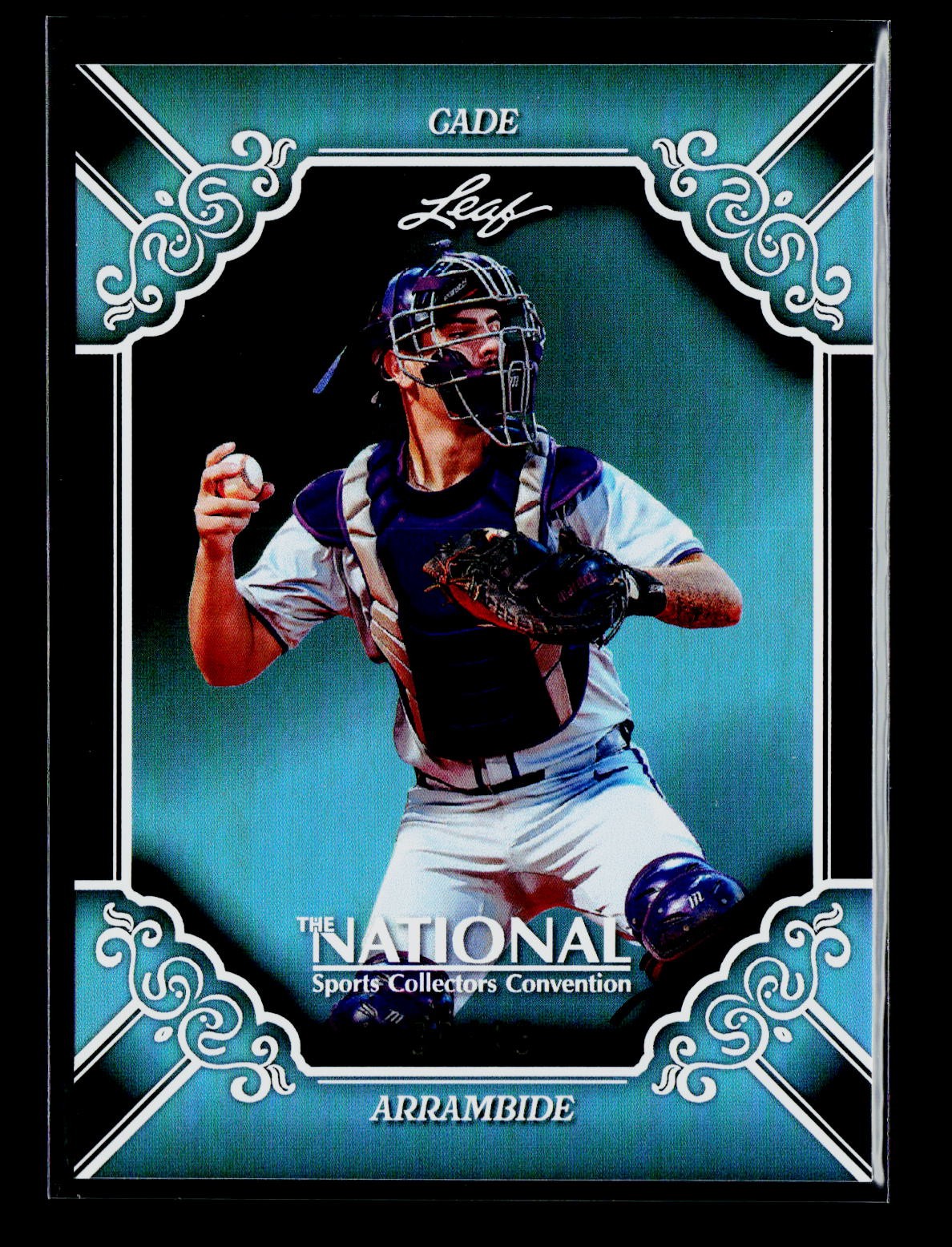 2026 Leaf National Redemption - Platinum #18 Cade Arrambide #/48