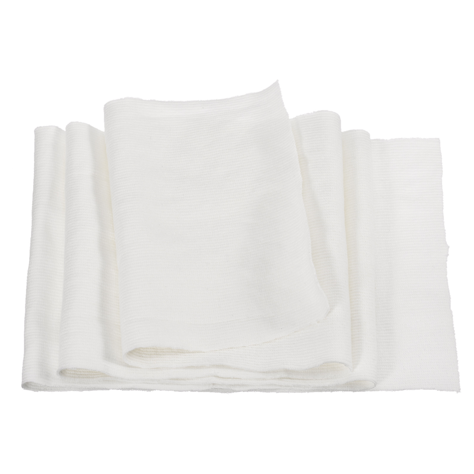 15cmx1m Elastic Cuff Ribbed Trim Cotton Fabric Knit Stretch Band Cream White