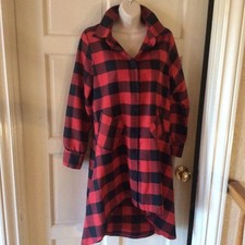 Red And Black Checkered Dress Size Medium