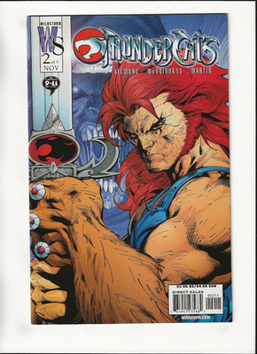 Thundercats #2 Lion-el Jim Lee Cover Variant DC Wildstorm Mid/High Grade 2002