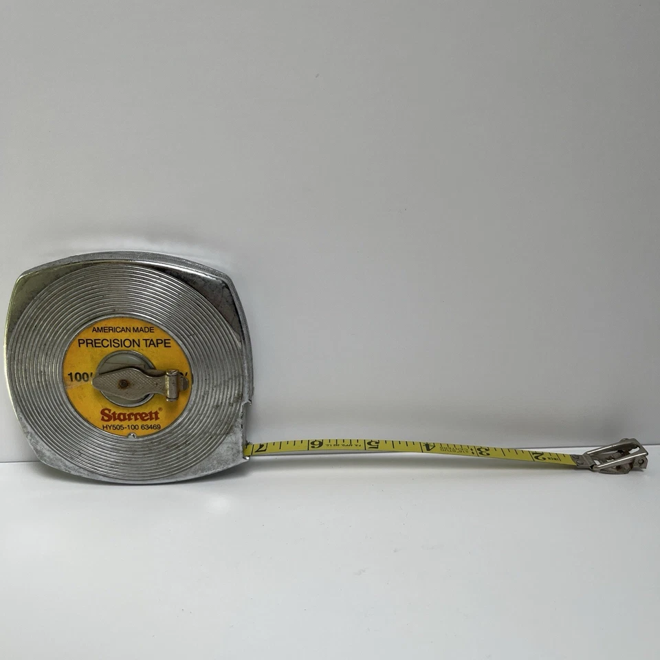 CINTA DE ACERO STARRETT HY-505-100 100' 63469 EE. UU. Foto 4 de 4