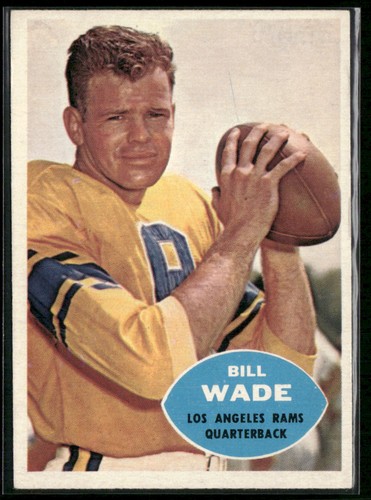 Bill Wade #61 1960 Topps card