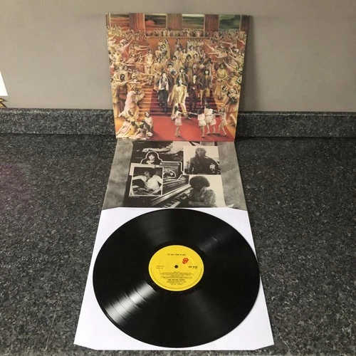 LP VINYL THE ROLLING STONES IT'S ONLY ROCK N ROLL COC 59103 UK 1ST PRESS EX/EX
