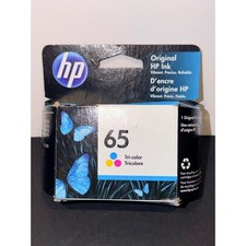 HP 65 Tri-color Original Ink Cartridge N9K01AN for DeskJet ENVY AMP Printers