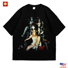 KISS Band Vintage Graphic Tee – Rock Legends Retro Style Unisex T-Shirt