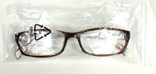 Reading Glasses 1.50 Brown Frame Multicolor Arms w/ Springs Plastic NEW