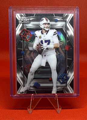 Topps 2026 Topps Chrome Black Josh Allen Buffalo Bills DOD-2 DEPTHS OF DARKNESS