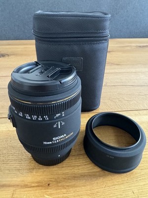Sigma Objektiv Macro/Makro - 70 mm 2.8 EX DG für Nikon F - neuwertig