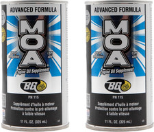 2 - Pack Bg Moa Motor Oil Additive 2 11oz. Cans