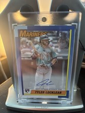2025 Topps Update Series - 1990 Topps Baseball Autographs Tyler Locklear RC