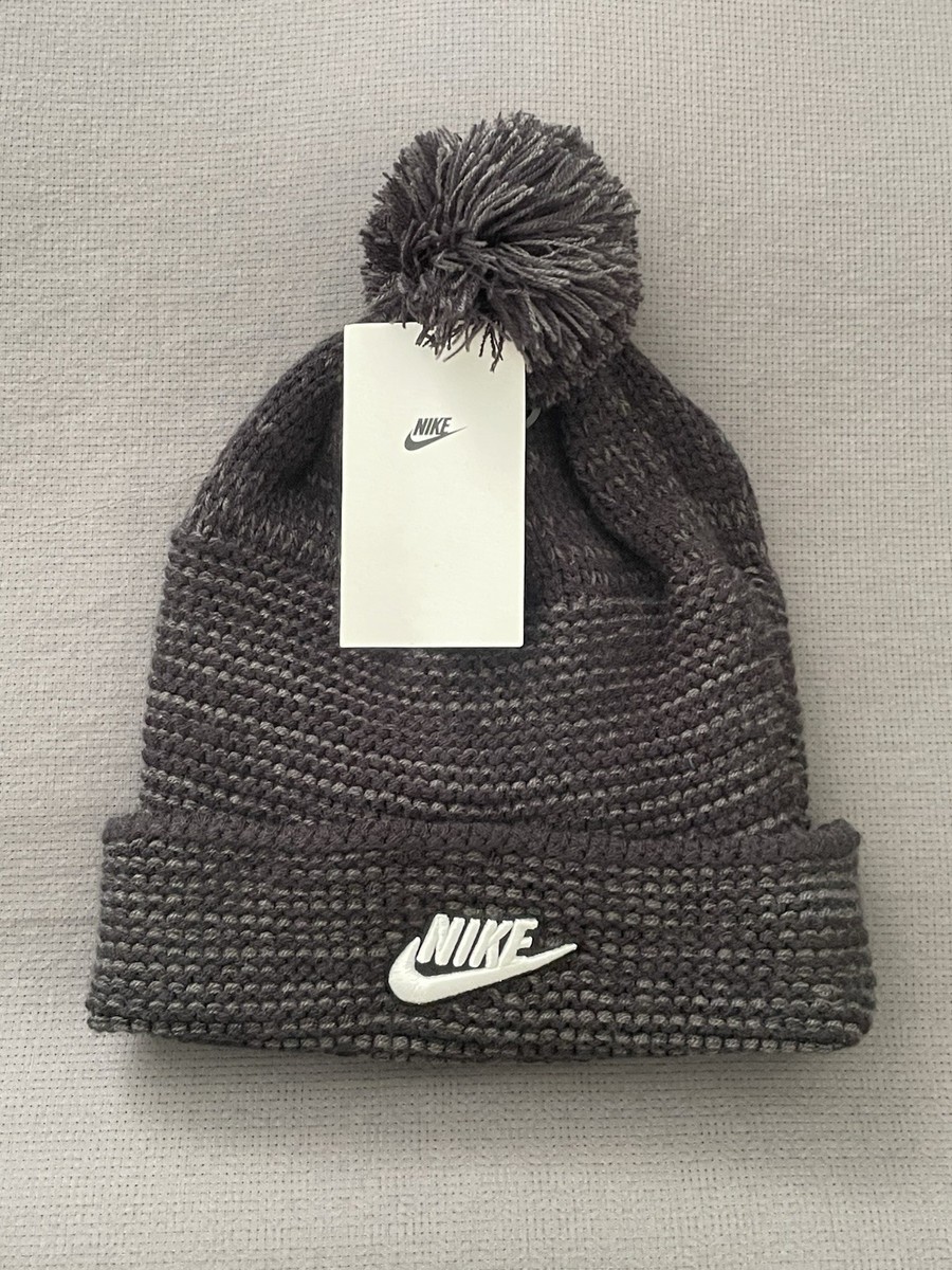 nike cuffed pom beanie