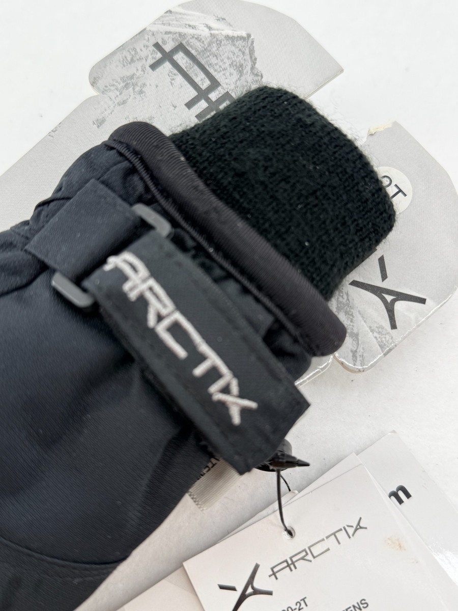 Arctix Toddler Freestyle Mittens 2T Black Insulated Snow Gloves NWT View 2