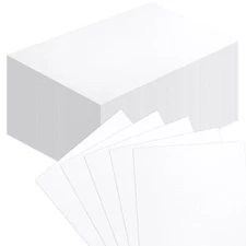 100 Sheets 4" x 6" Blank Thick Cardstock Paper 110LB/300GSM Cards Stock for I...