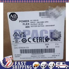 NEW AB 22C-D060A103 Powerflex 400 AC Drive 40HP Surplus 22CD060A103 US Free Tax
