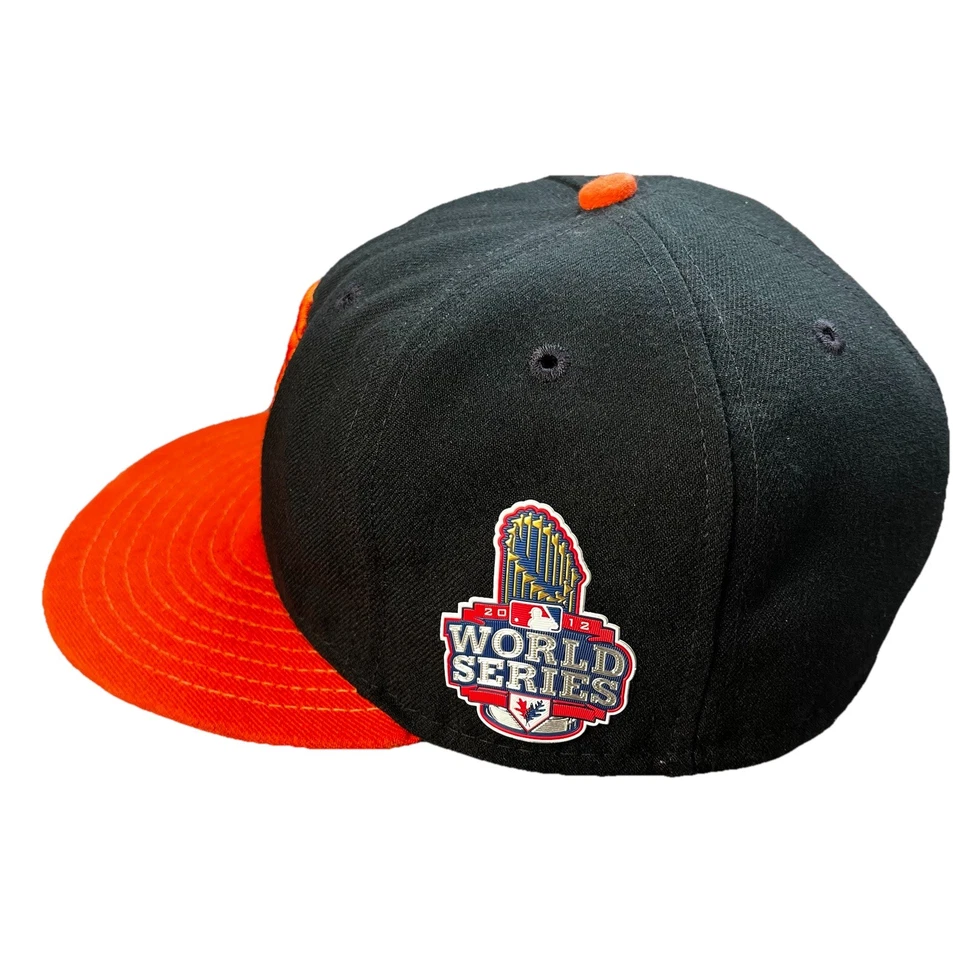 Gorra New Era San Francisco GIANTS 2012 Serie Mundial 7 1/8 59Fifty On-Field Foto 3 de 4