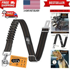 Dog Seatbelt, Adjustable Safety Dog Seat Car Harness, Dog Seat Belt for Pets ...
