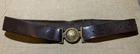 Civil War Confederate 2-piece North Carolina Sword belt with Buckle.