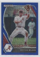 2021 Panini Prizm Draft Picks Blue Mojo Prizm Peyton Wilson #PDP66 0b3