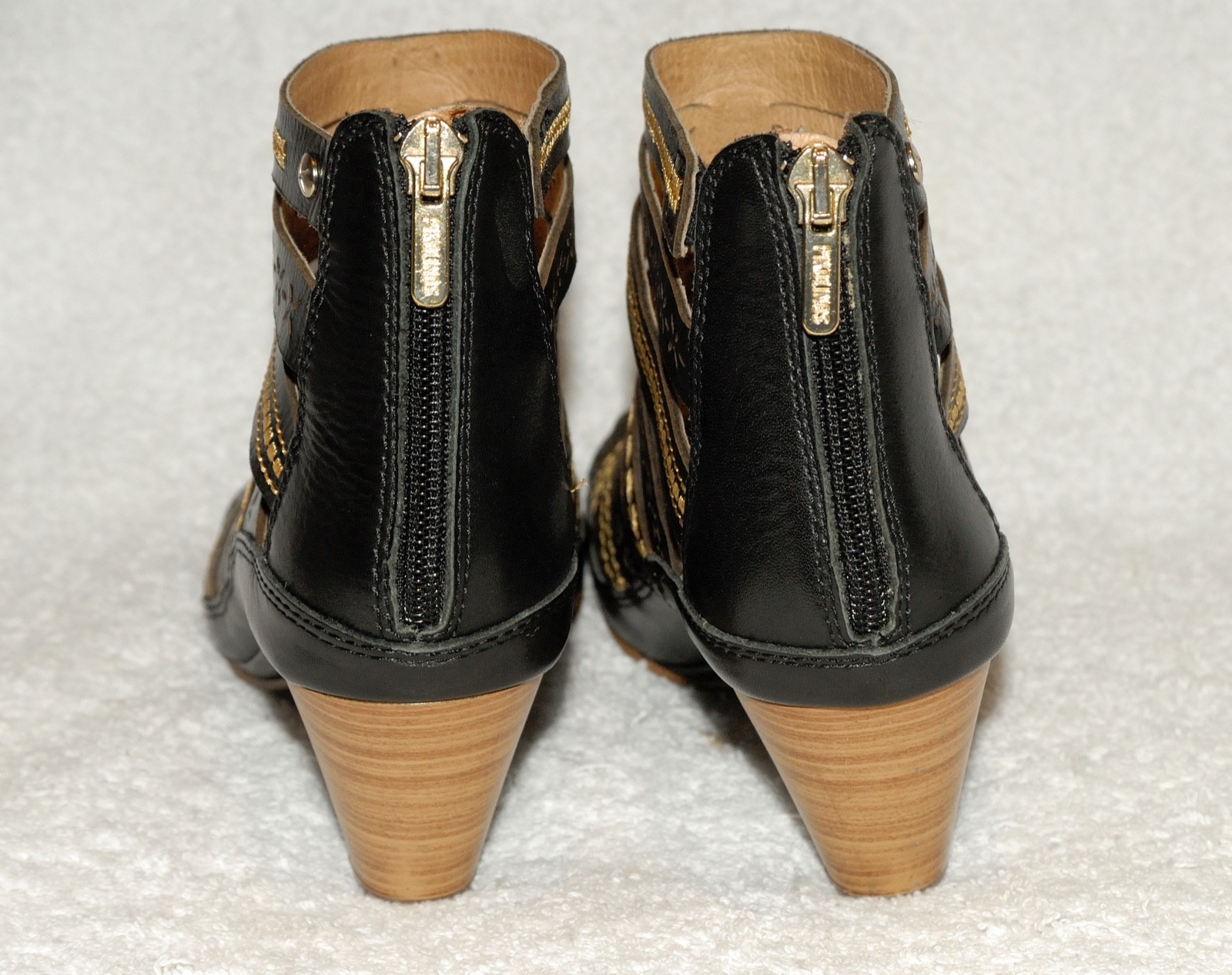 PIKOLINOS JAVA LEATHER SANDALS BLACK DECORATIVE S… - image 5