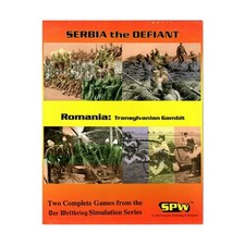 Schroeder  Wargame  Serbia the Defiant / Romania - Transylvani Box SW (VG+/New)