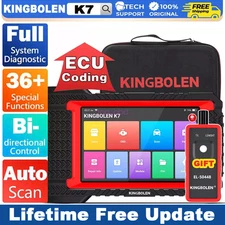 2025 KINGBOLEN K7 OBD2 Scanner All System Diagnostic Tool ECU Key Coding TPMS