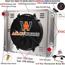3 Row Radiator Shroud Fan For 1980-84 Ford Bronco F150 F250 F350 1980-1983 F100 3 Row Radiator Shroud Fan For 1980-84 Ford Bronco F150 F250 F350 1980-1983 F100