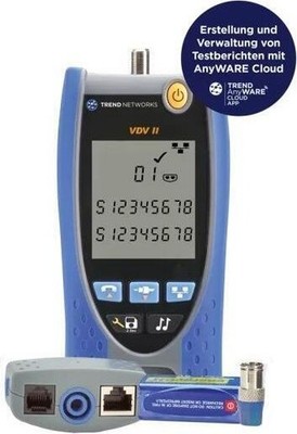 TREND VDV II BT Verdrahtungsprüfung mit Bluetooth-/Report-Funktion