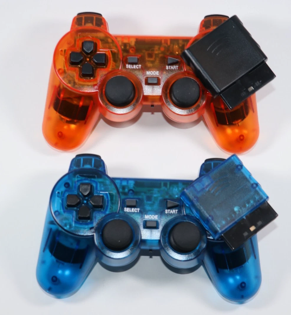 Orange Video Game Controllers for Sony PlayStation 2 for sale | eBay