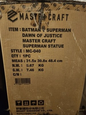Beast Kingdom Batman v Superman: Dawn of Justice Superman Statue MC-040 NEW USA