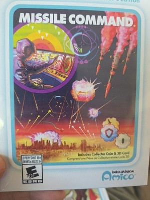 Missile Command IntelliVision Amico Limited Collector's Edition Rate E SEALED!!!