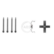 Zubehörsatz Bremsbeläge für Saab 9-3 YS3D 9-5 YS3E 900 2 | 535150