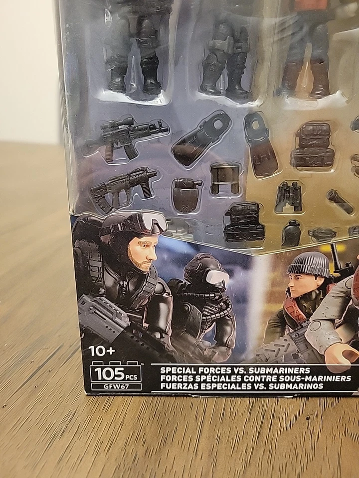 Mega Construx Call Of Duty - FUERZAS ESPECIALES vs SUBMARINERS GFW67 Nuevo. 105 piezas Foto 3 de 4