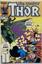 The Mighty Thor #354 ( 1985) Loki Warriors Three Beta Ray Bill Lady Sif