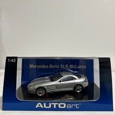 AUTOart 1/43 Mercedes Benz SLR McLaren Coupe Siler AUTOart Mercedes-Benz