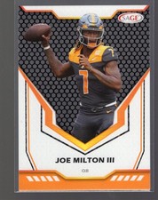 2024 SAGE HIT Low Series - Here's Something Joe Milton III #12 (RC)