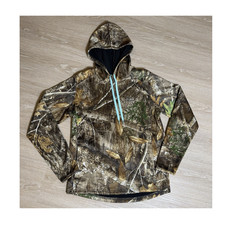Realtree Camouflage Boys Pullover Hoodie M 8-10 Polyester Hunting