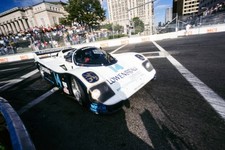 Al Holbert Holbert Racing Porsche 962 during the Columbus at Colum- Old Photo 2