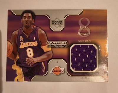 2002 Upper Deck Ovation Kobe Bryant Authentics Uniform #KB-U