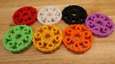 Multicolor and Glow In The Dark Triangle Planetary Gears Fidget Spinner