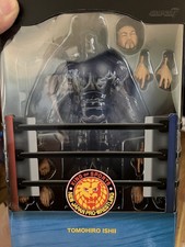 Super7 Tomohiro Ishii Action Figure Japan Pro Wrestling Accessories New In Box