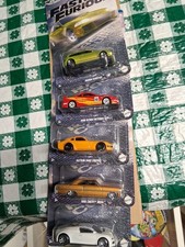 Hot Wheels Fast and Furious Complete Set , Silver Series,5 Cars 2025