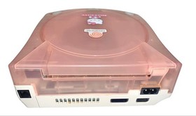 SEGA Dreamcast Hello Kitty Skeleton Pink Console 100V Tested Used Japan