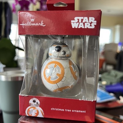STAR WARS BB-8 ROBOT  HALLMARK  CHRISTMAS ORNAMENT - NIP 