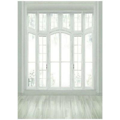 3X5FT EuropäIscher Fensterboden WeißEr Art Photography Backdrop Studio Back5368