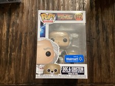 Funko Pop Movies Doc & Einstein Back To The Future Wal-Mart Exclusive #972 