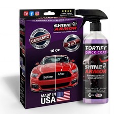 Car Wax Spray and Ceramic Coating for Cars - 3 in 1 Waterless Car Wash and De...