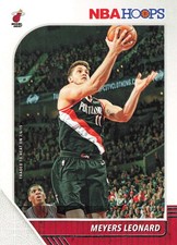 Meyers Leonard 2019-20 Hoops #161 Miami Heat Near Mint or Better