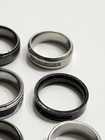 Lot Of (32) Carbide , Titanium , Stainless Steel Rings - Tungsten & Others — photo 4